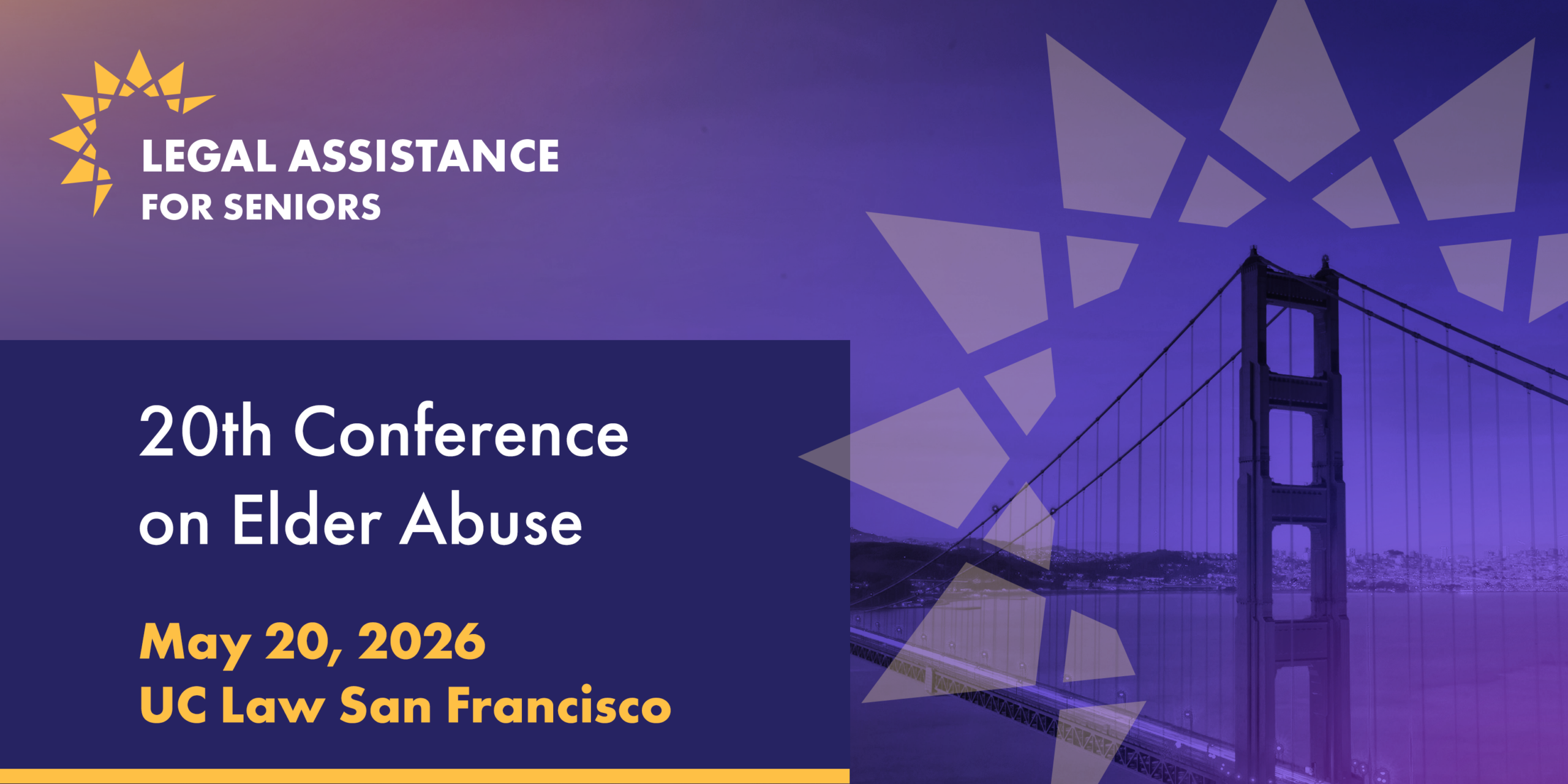 20th Conference on Elder Abuse Announcement