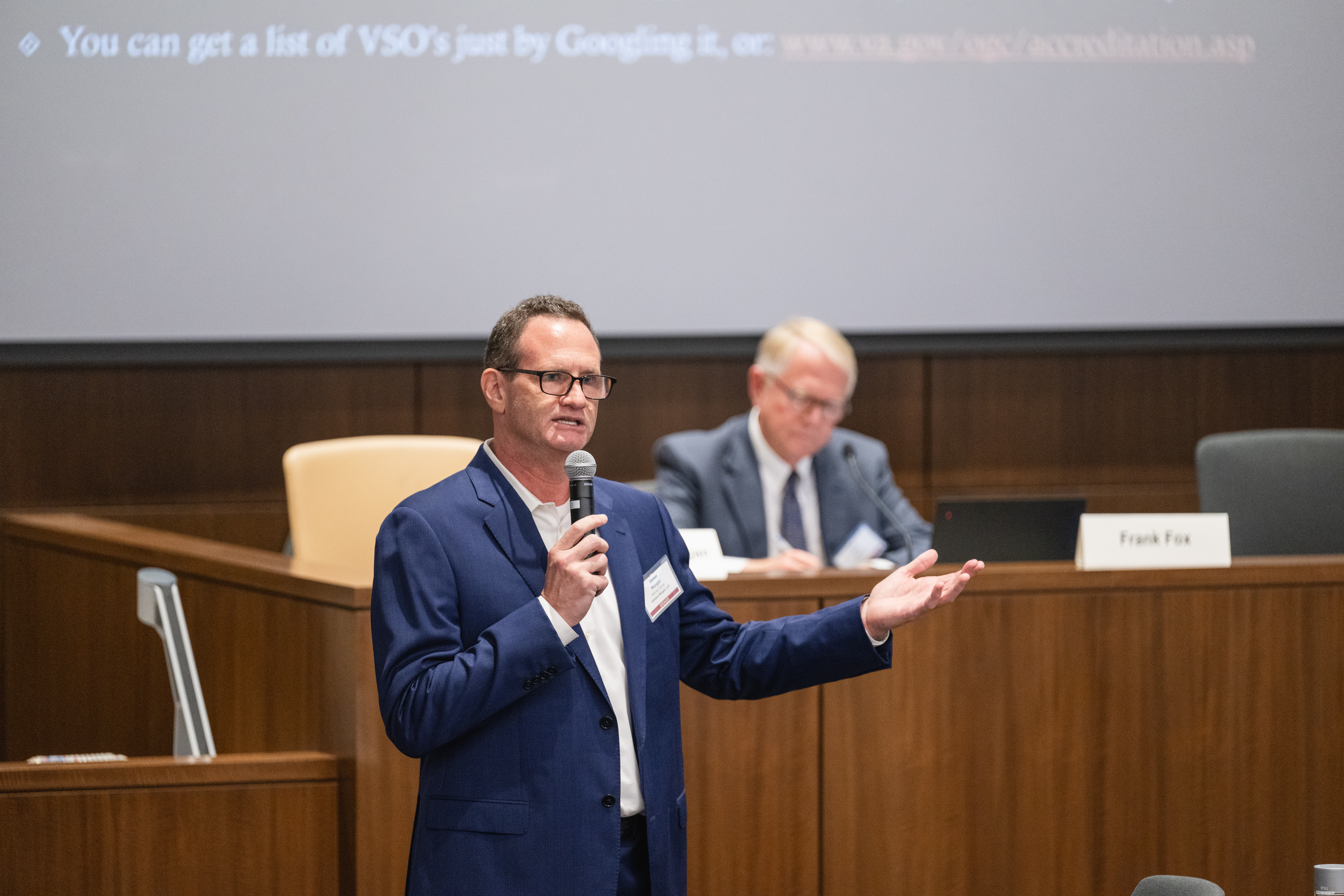 A speaker at the A conference panel at the 19th Conference on Elder Abuse (May 2025)